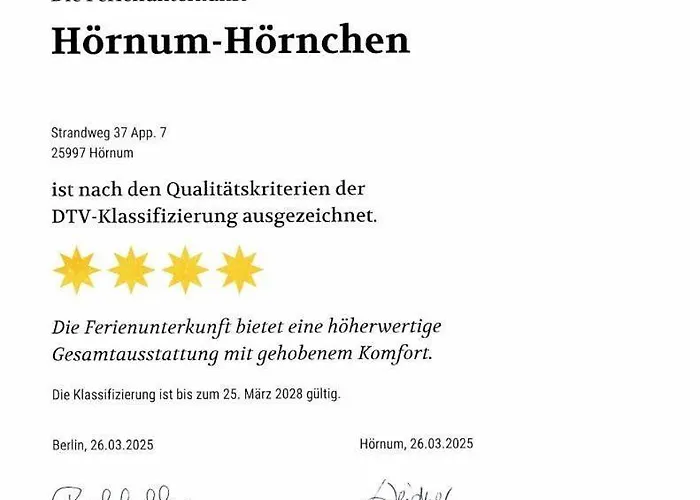 شقة Hoernchen Hörnum